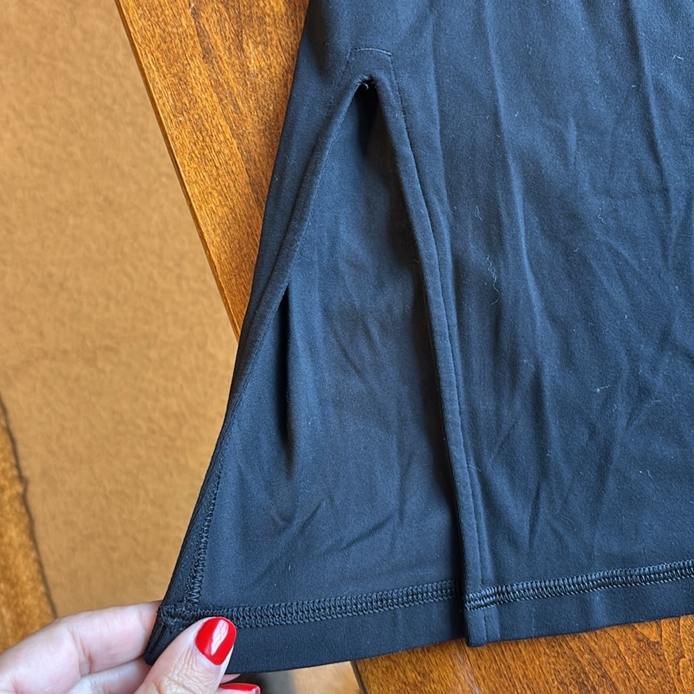 Black yoga pants, extra flare - Picture 3 of 4
